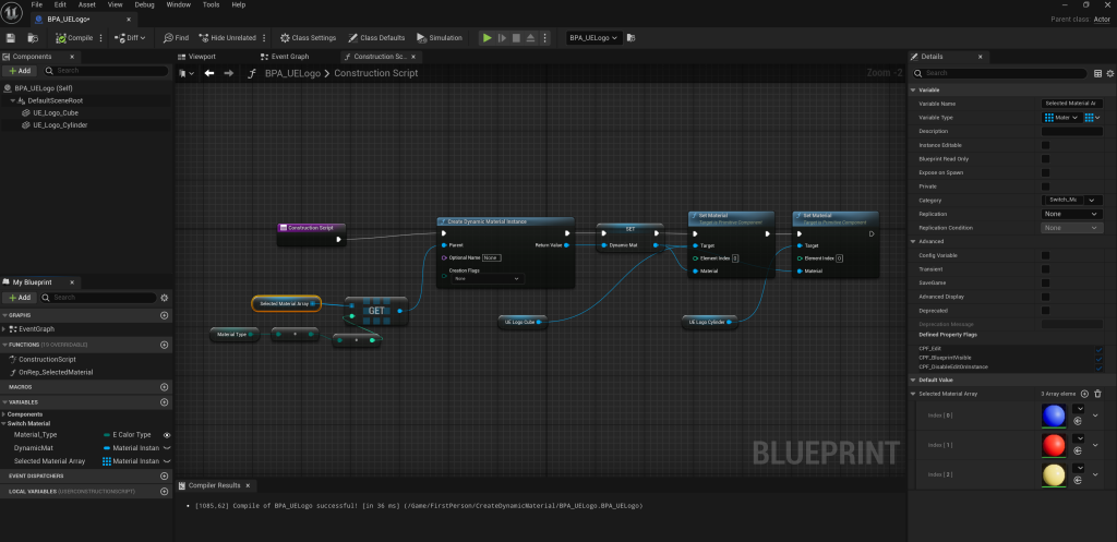 [UE5] Material List in Editor